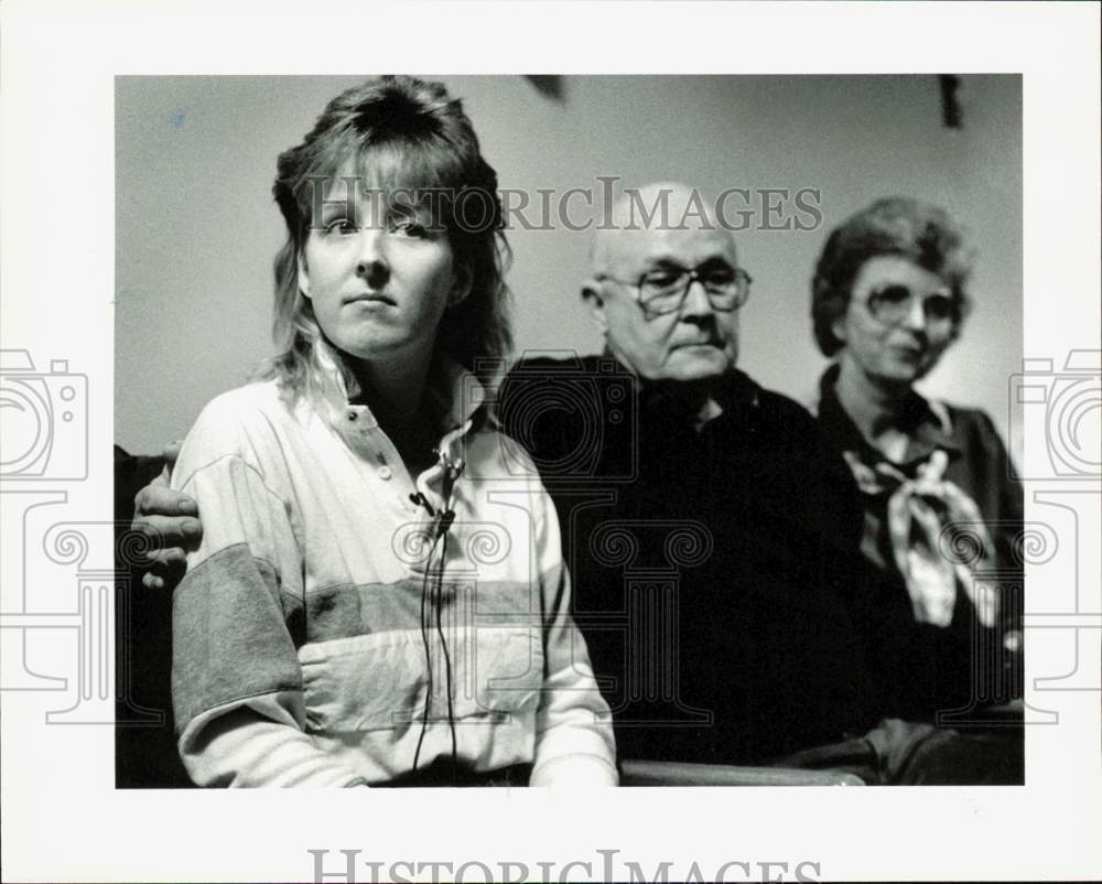 1988 Press Photo Brenda Roten, Wife of Shooting Victim Bryan Roten - lrb06605- Historic Images