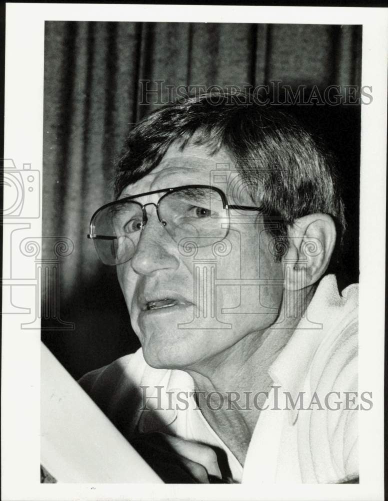 1979 Press Photo George Bunnell, IR Shores Council in Vero Beach - lrb07712- Historic Images