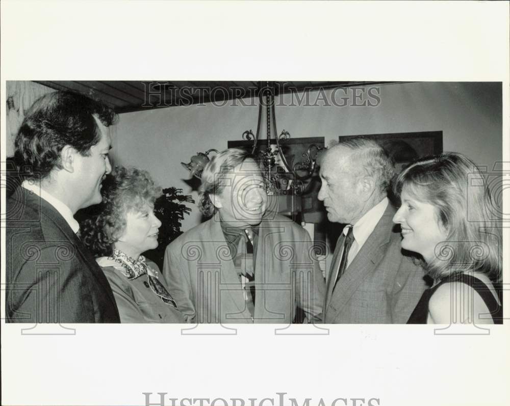 1991 Press Photo People at the American Way Reception - lrb11813- Historic Images