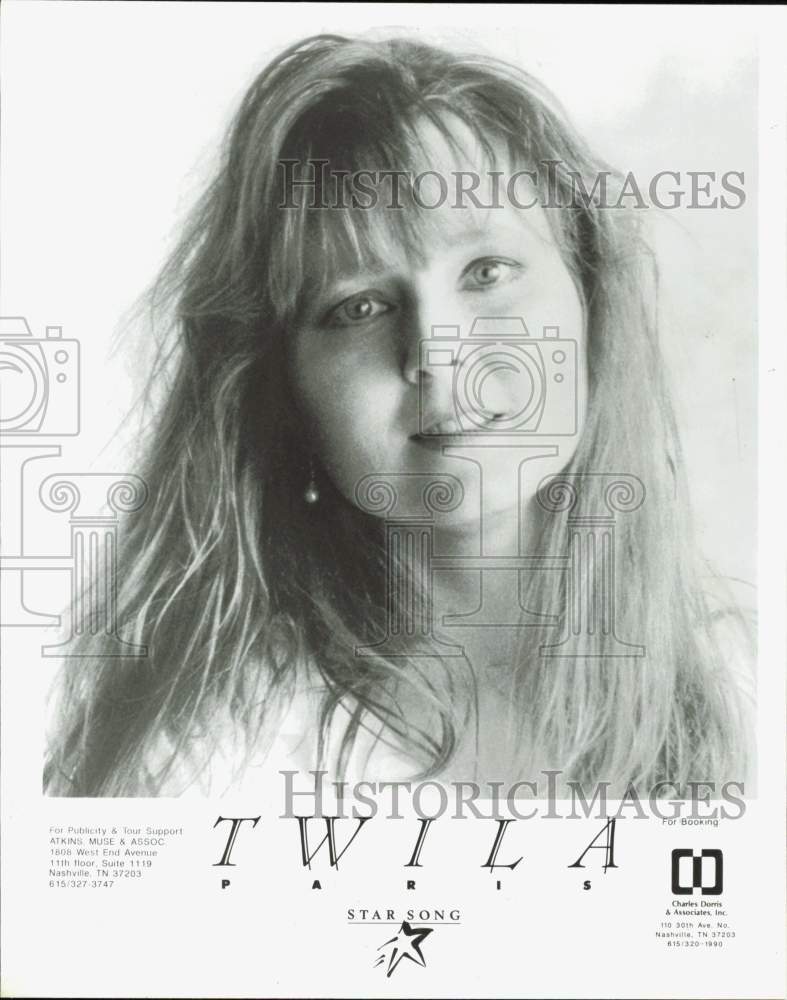 1991 Press Photo Musical artist &quot;Twila&quot; - lrb12111- Historic Images