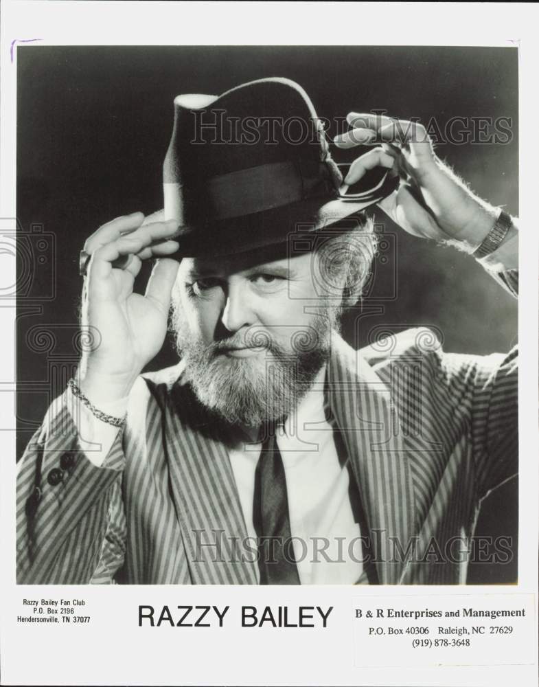 1990 Press Photo Entertainer Razzy Bailey - lrb14159- Historic Images