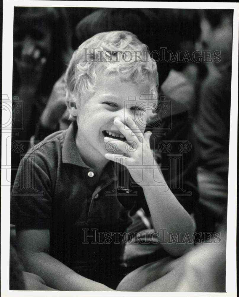 1982 Press Photo Gregory Clemmons, Student at Rama Road Elementary School- Historic Images