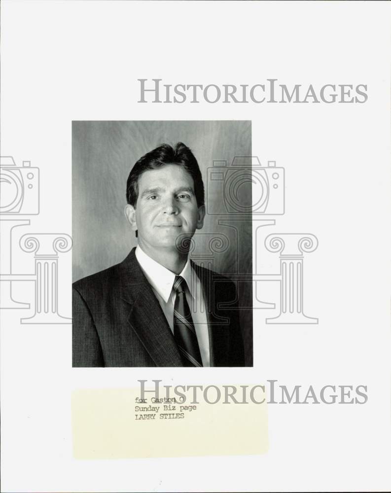 1990 Press Photo Larry Stiles, Terra Environmental Products - lrb20111- Historic Images