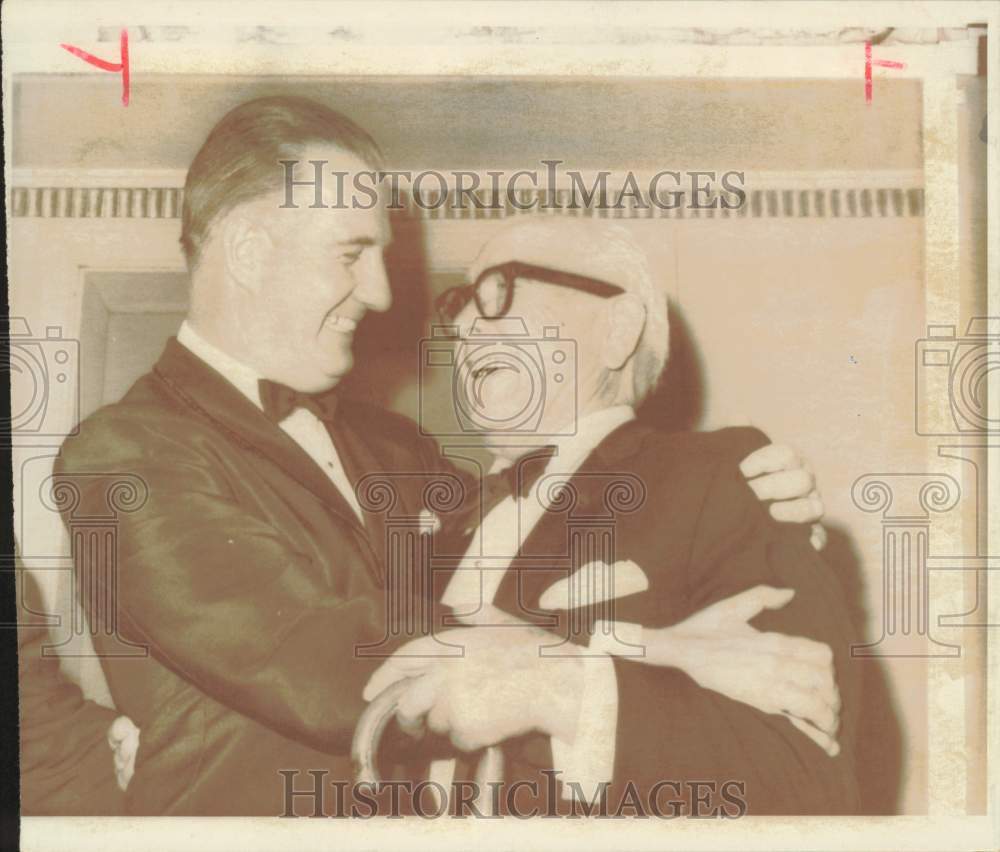 1969 Press Photo Vice President Spiro T. Agnew at Spyros Skouras Birthday Dinner- Historic Images