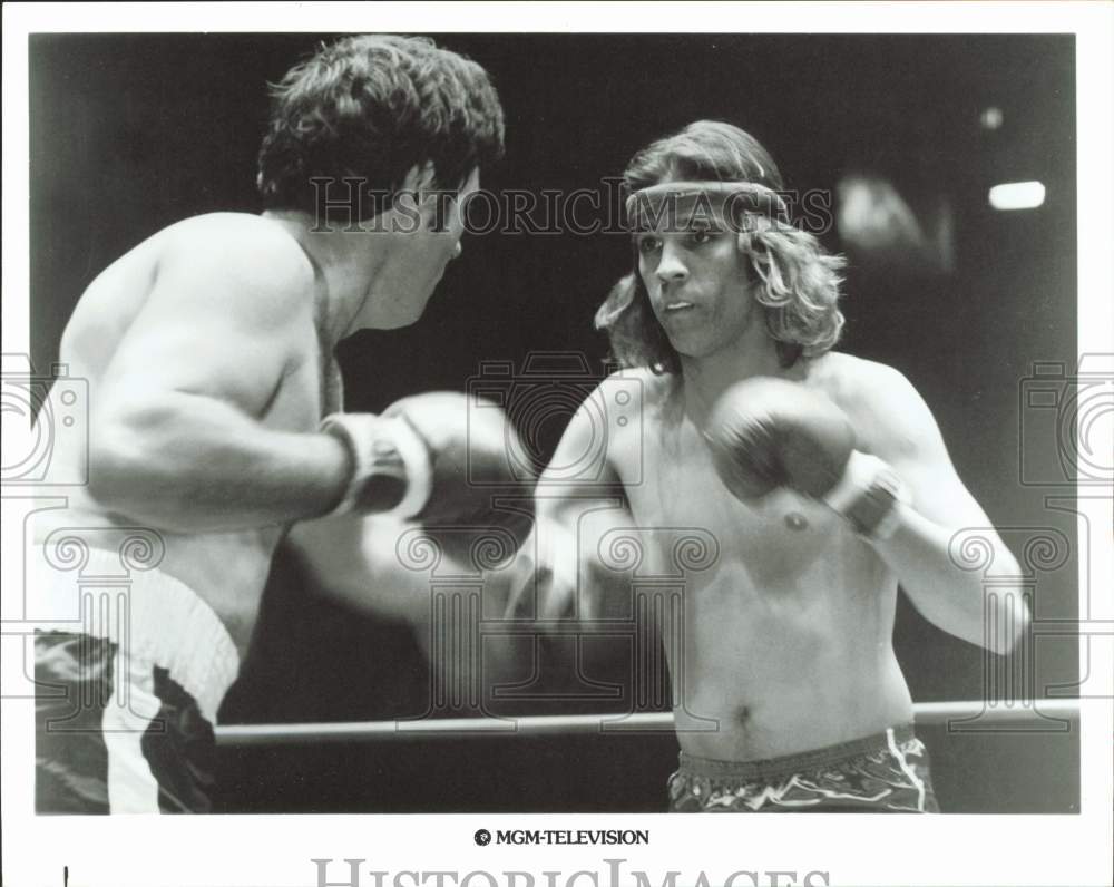 Press Photo Kevin Brophy in scene from &quot;One-Punch Wolfson&quot; on MGM Television- Historic Images