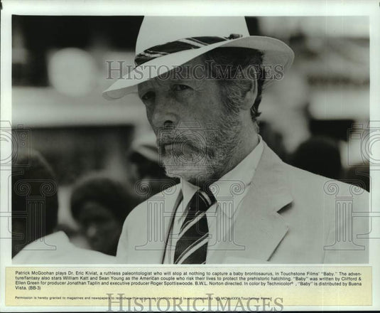 Press Photo Actor Patrick McGoohan stars in a scene from the film "Baby"- Historic Images