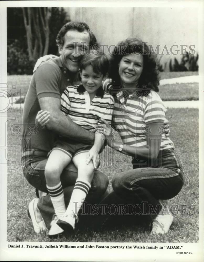 1983 Press Photo Daniel J. Travanti and co stars in the film &quot;Adam&quot; - lrp19073- Historic Images