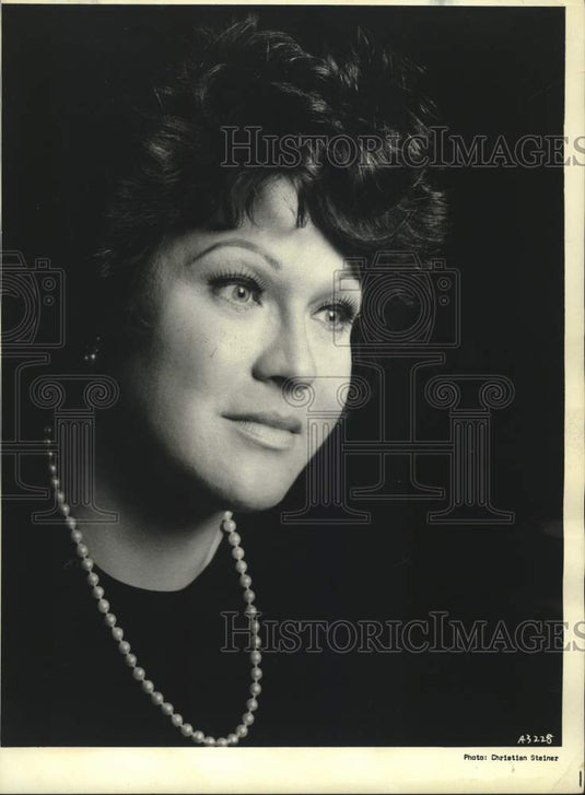 1976 Press Photo Opera Star Marilyn Horne - lrp29360- Historic Images