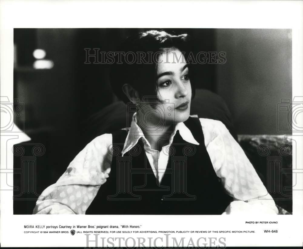 1994 Press Photo Moira Kelly stars in the poignant drama &quot;With Honors&quot;- Historic Images