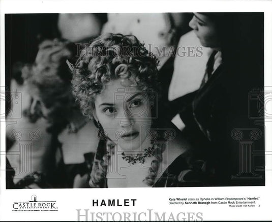 1996 Press Photo Kate Winslet stars as Ophelia in William Shakespeare's "Hamlet"- Historic Images
