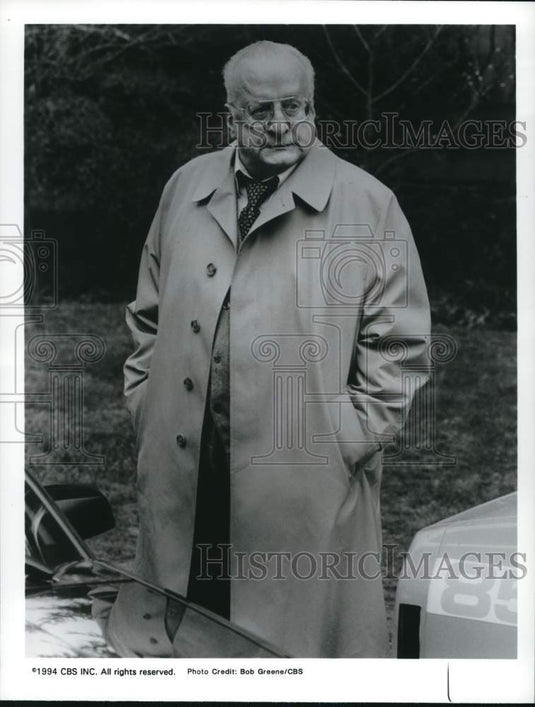 1994 Press Photo George C. Scott as Joe Trapcheck in the drama series "Trap"- Historic Images