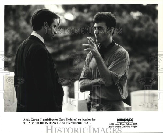 1995 Press Photo Director and star of Things To Do in Denver When You're Dead- Historic Images
