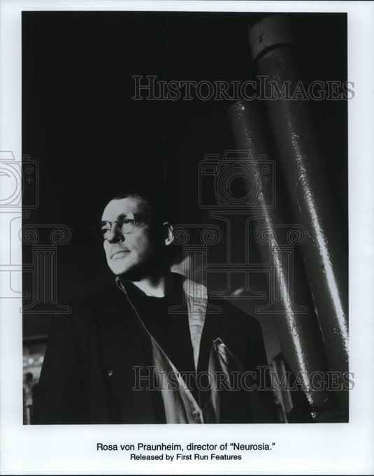 Press Photo Desiree Rosa von Praunheim, director of "Neurosia." - lrp47640- Historic Images