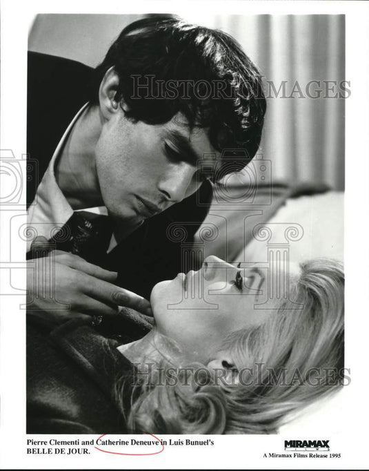 1995 Press Photo Pierre Clementi and Catherine Deneuve star in Belle De Jour- Historic Images