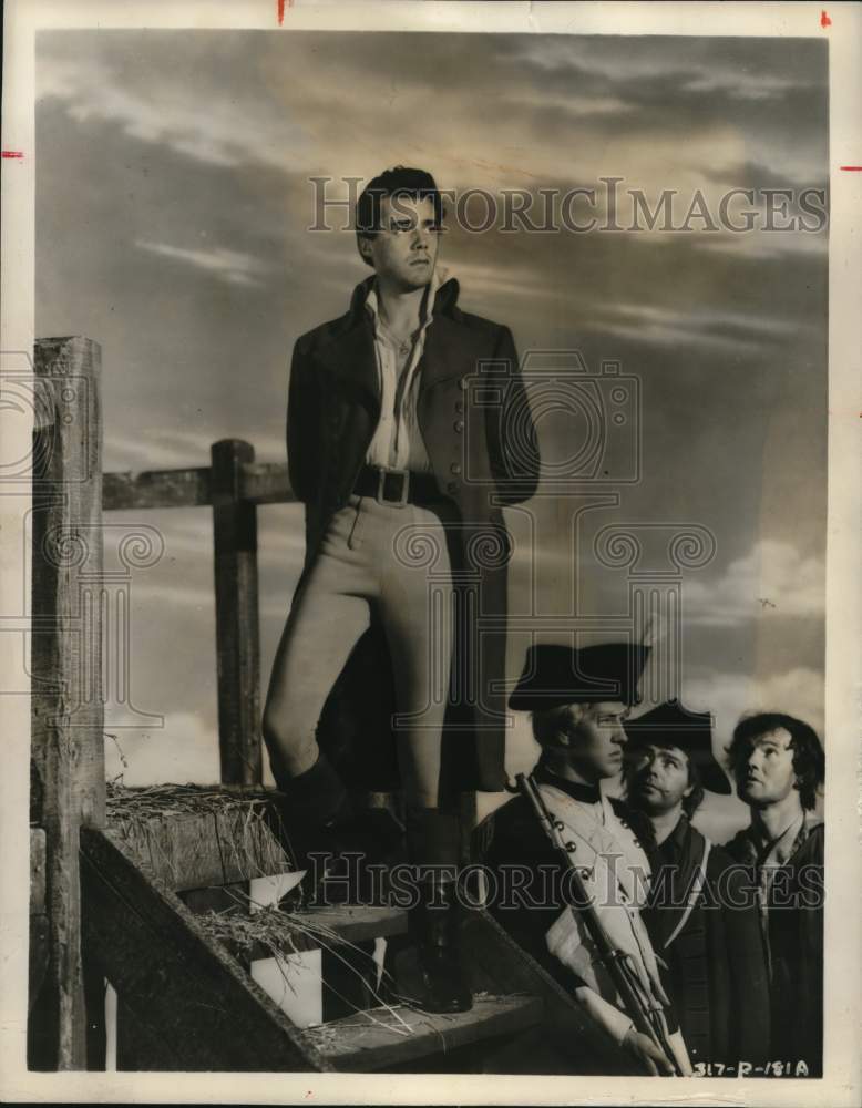 1958 Press Photo Dirk Bogarde starring in &quot;A Tale Of Two Cities&quot; - lrp60039- Historic Images