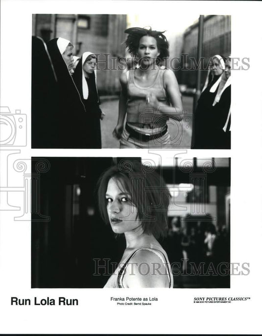 1988 Press Photo Franka Potente as Lola in "Run Lola Run." - lrp60053- Historic Images