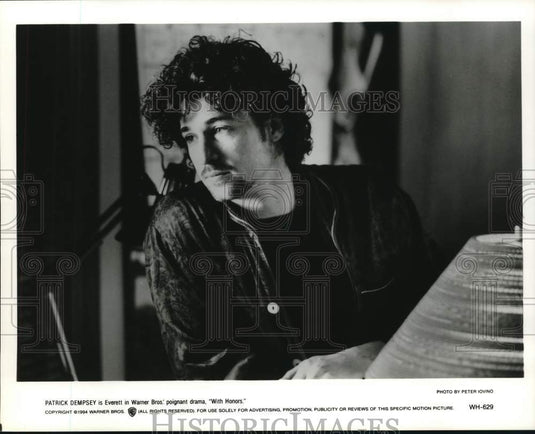 1994 Press Photo Actor Patrick Dempsey stars in the poignant drama "With Honors"- Historic Images