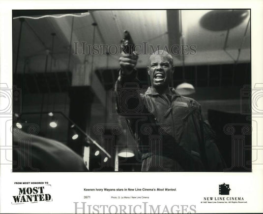 1997 Press Photo Keenen Ivory Wayans in "Most Wanted" Movie - lrp67208- Historic Images