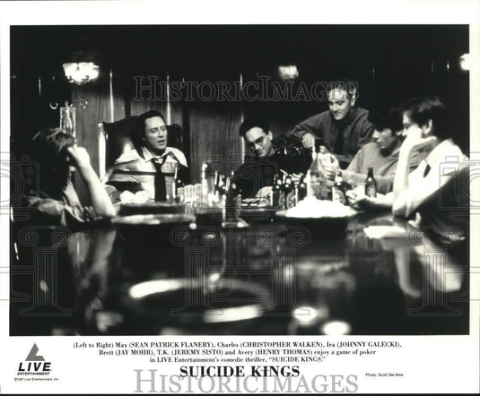 1997 Press Photo "Suicide Kings" Movie Scene - lrp67371- Historic Images