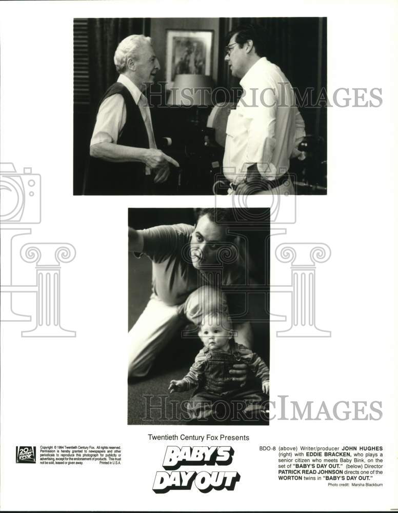 1994 Press Photo Scenes from &quot;Baby&#39;s Day Out&quot; Movie Set - lrp75349- Historic Images