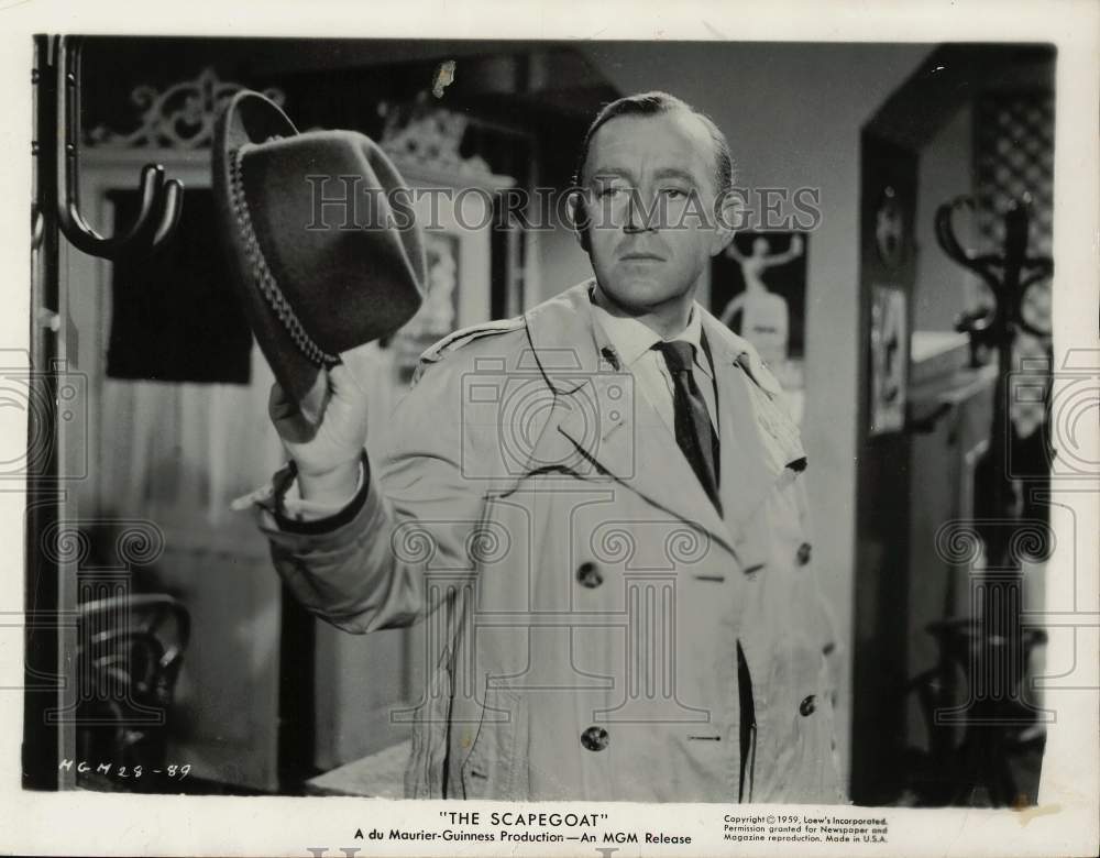 1969 Press Photo Actor Alec Guinness in &quot;The Scapegoat&quot; Movie - lrp80636- Historic Images