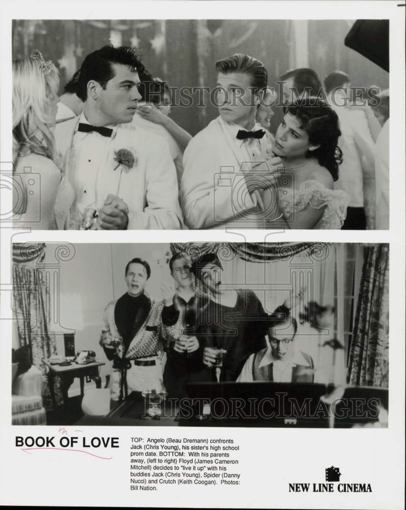 1991 Press Photo &quot;Book of Love&quot; Movie Scenes - lrp80805- Historic Images