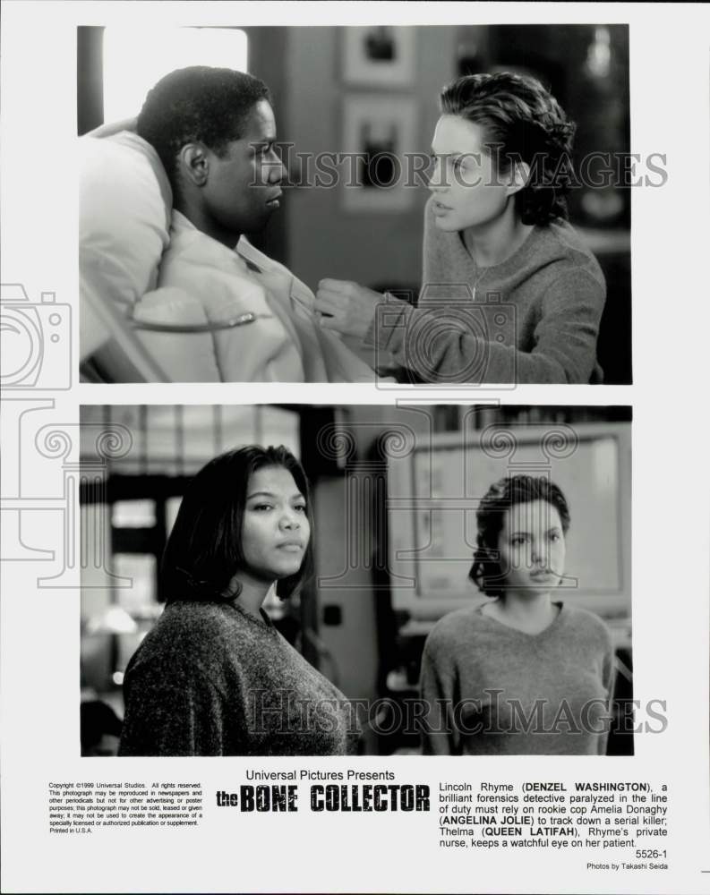 1999 Press Photo &quot;The Bone Collector&quot; Movie Scenes - lrp81527- Historic Images