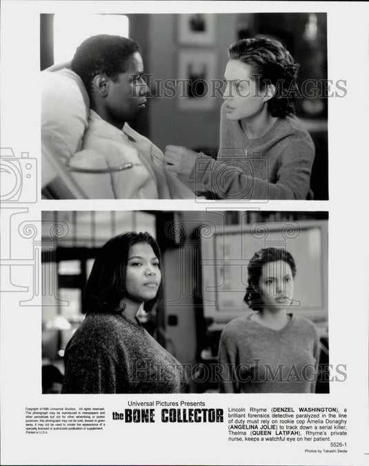 1999 Press Photo "The Bone Collector" Movie Scenes - lrp81527- Historic Images