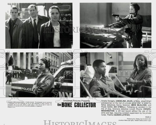 1999 Press Photo "The Bone Collector" Movie Scenes - lrp81731- Historic Images