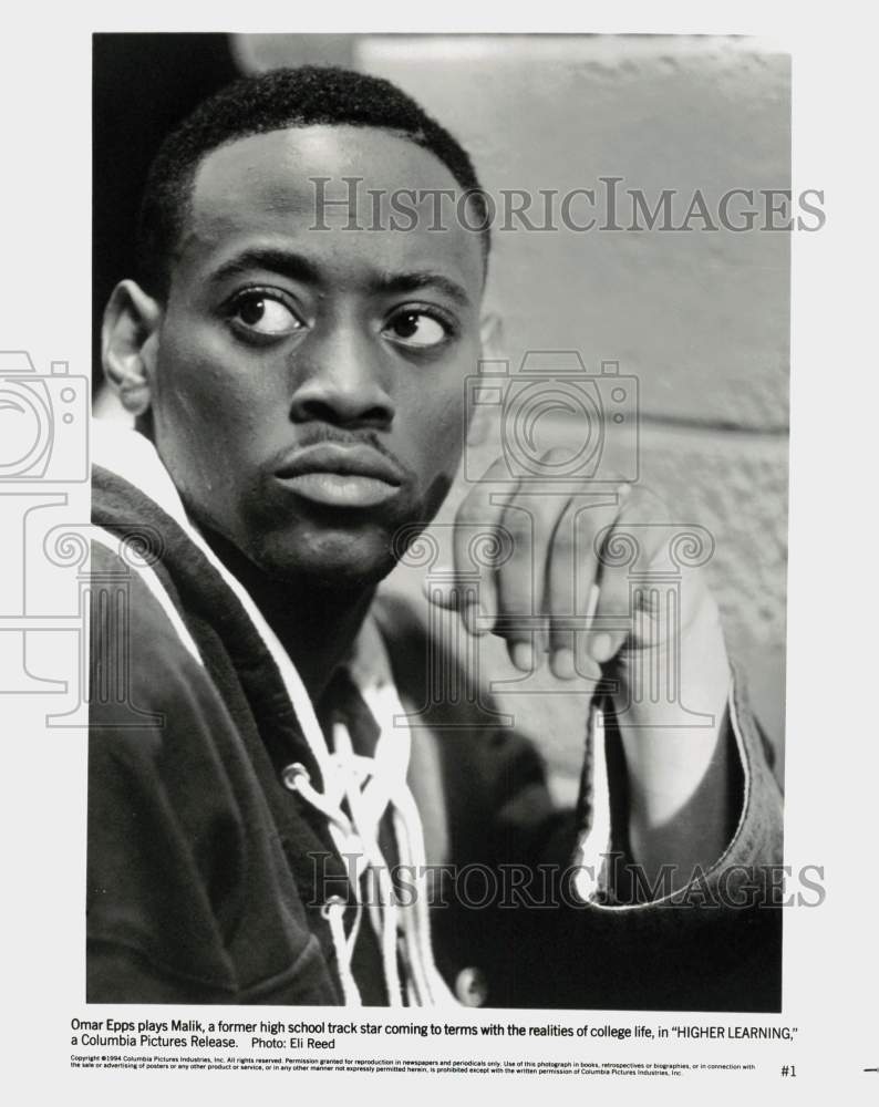 1994 Press Photo Omar Epps stars in &quot;Higher Learning&quot; - lrp83776- Historic Images