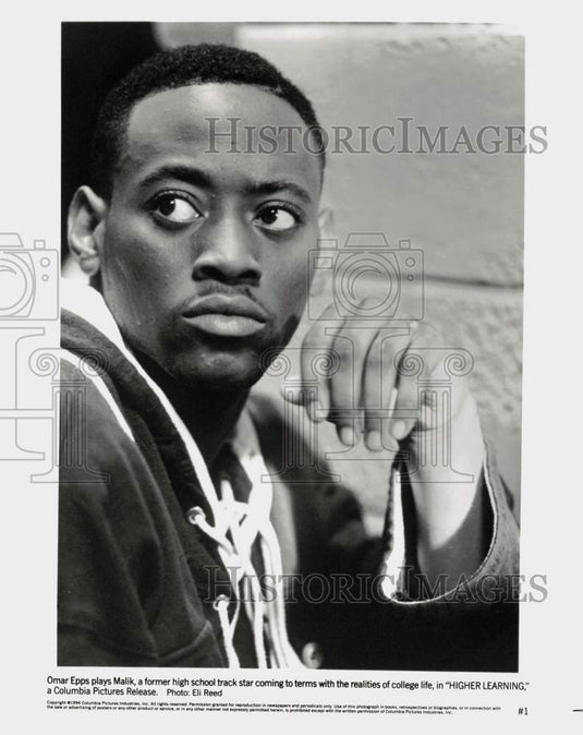 1994 Press Photo Omar Epps stars in "Higher Learning" - lrp83776- Historic Images