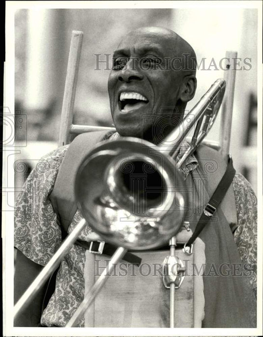 1980 Press Photo Actor Scatman Crothers in 