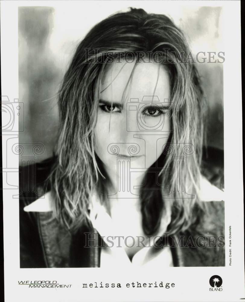 1995 Press Photo Singer Melissa Etheridge - lrp89603- Historic Images