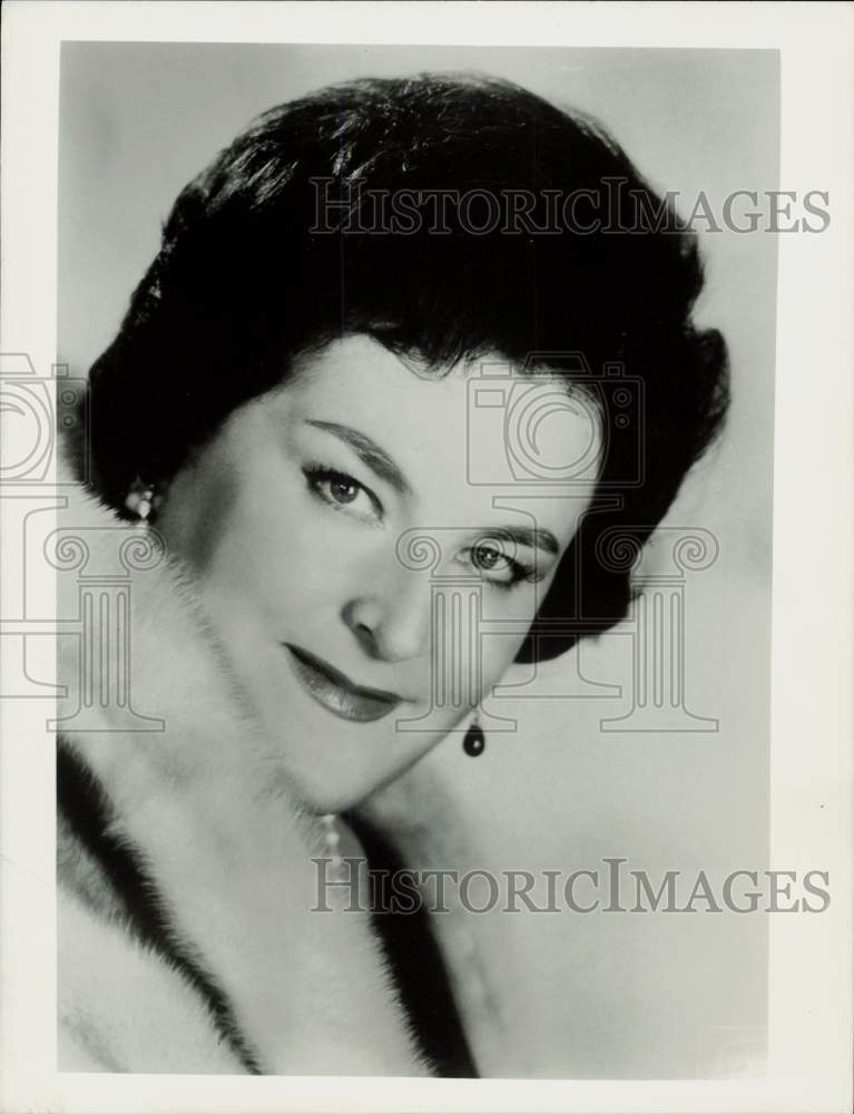 Press Photo Soprano Birgit Nilsson - lrp89755- Historic Images