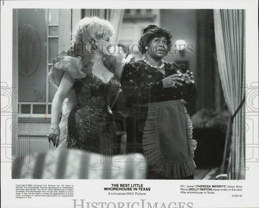 1982 Press Photo "The Best Little Whorehouse In Texas" Movie Scene - lrp90409- Historic Images