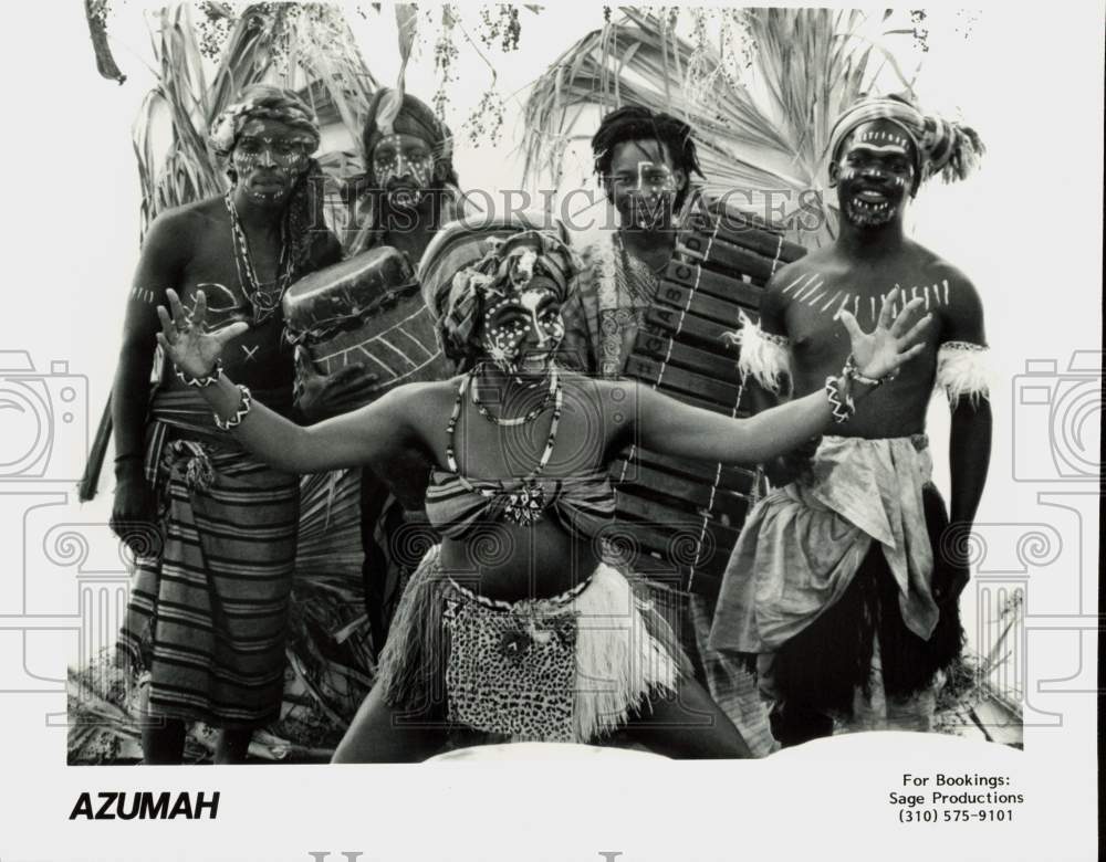 Press Photo Azumah, Music Group - lrp90712- Historic Images