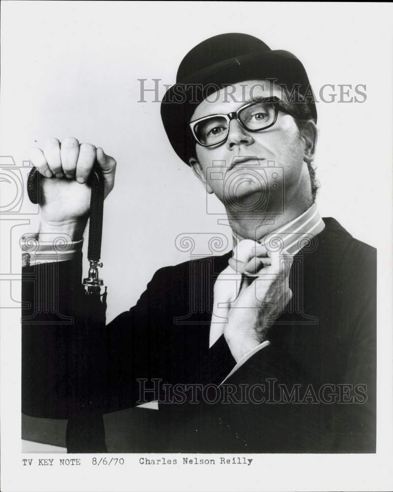 1970 Press Photo Actor Charles Nelson Reilly - lrp95453- Historic Images