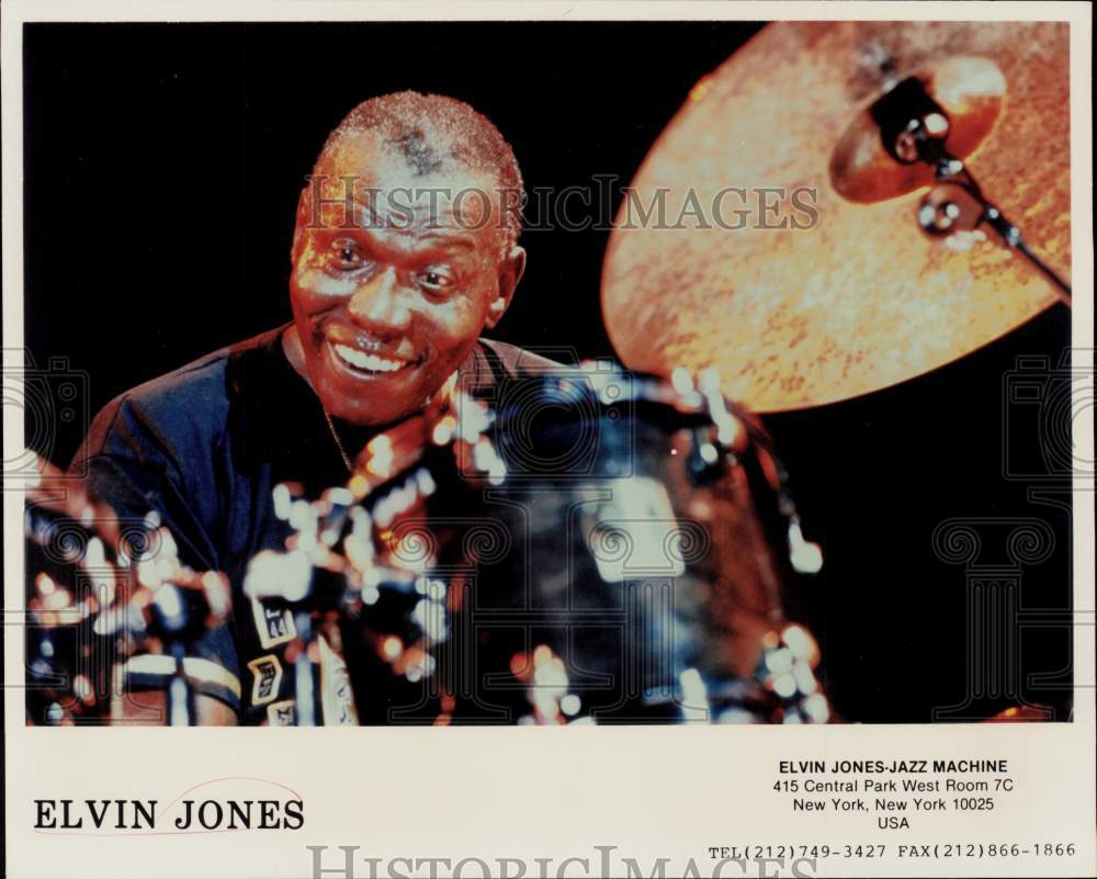 2000 Press Photo Musician Elvin Jones - lrp96535- Historic Images