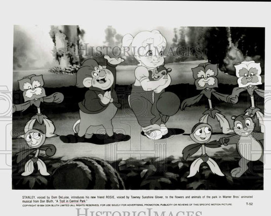1994 Press Photo "A Troll in Central Park" Animated Movie Scene - lrp96701- Historic Images