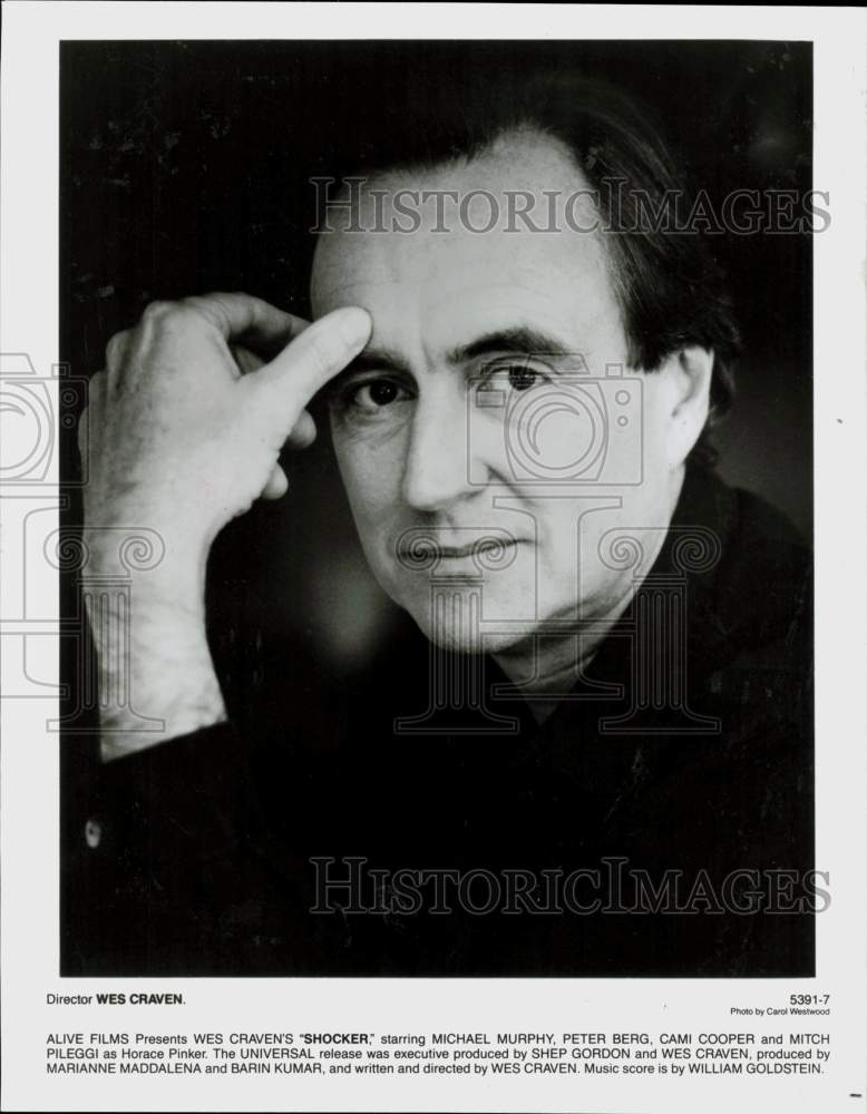 1994 Press Photo &quot;Shocker&quot; Director Wes Craven - lrp96994- Historic Images