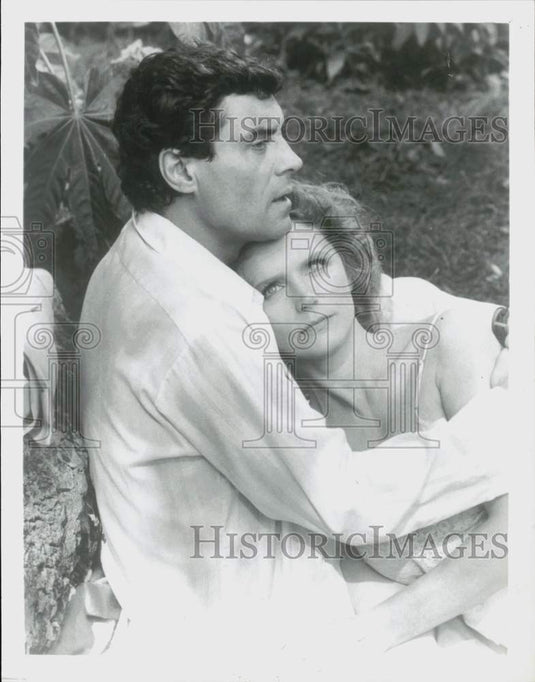 Press Photo Actors Lee Remick, Ian McShane in "The Letter" - lrp97199- Historic Images