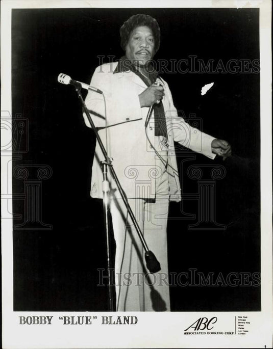 Press Photo Singer Bobby "Blue" Bland - lrp97766- Historic Images
