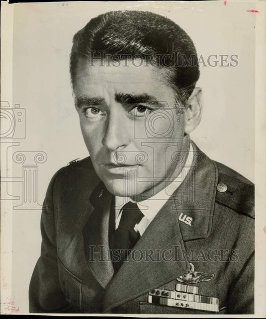 1963 Press Photo Actor Peter Lawford in "Point of Impact" on "Goodyear Theatre"- Historic Images