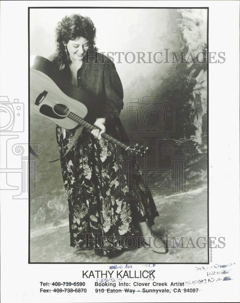 1994 Press Photo Musician Kathy Kallick - lrp98028- Historic Images