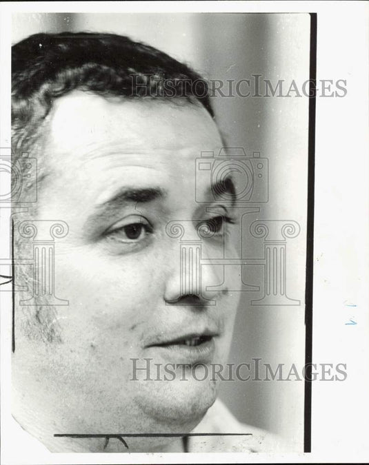 1981 Press Photo Labor Leader Gerry Fryt - lrp98453- Historic Images