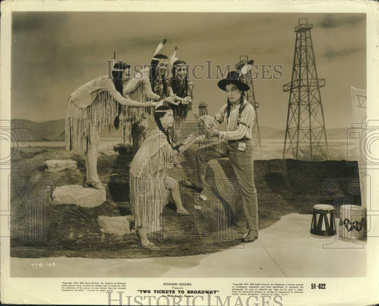 Press Photo Howard Hughes Presents "Two Tickets to Broadway" an RKO Radio Film- Historic Images