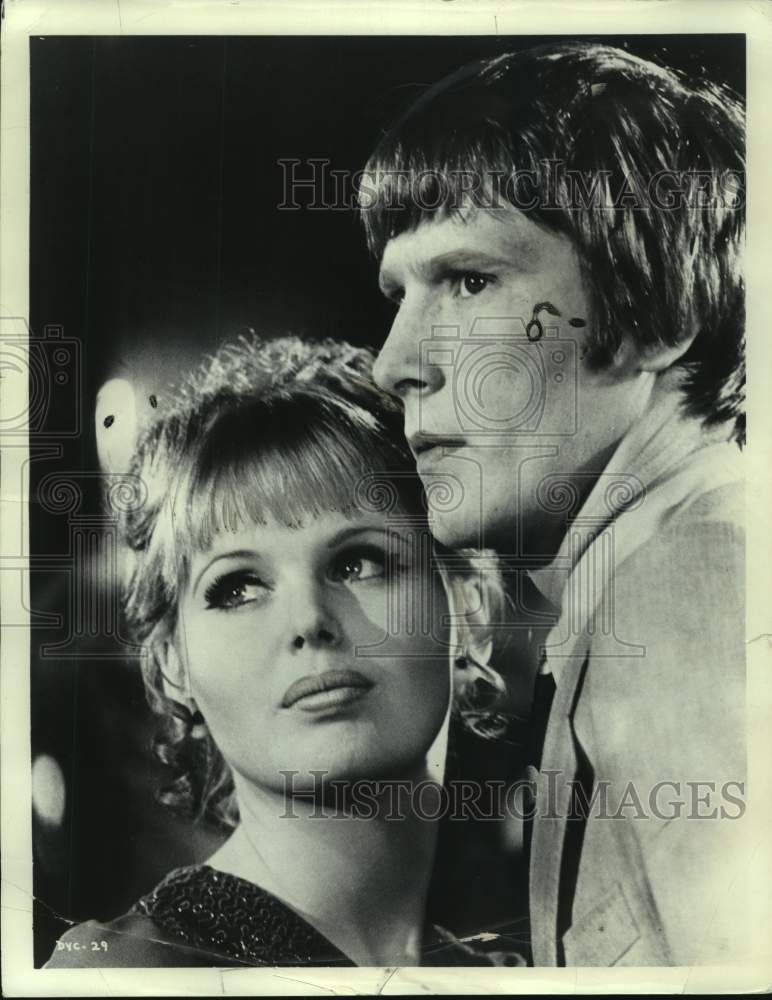 1970 Press Photo Romy Schneider and Donald Houston in "Don't You Cry"- Historic Images