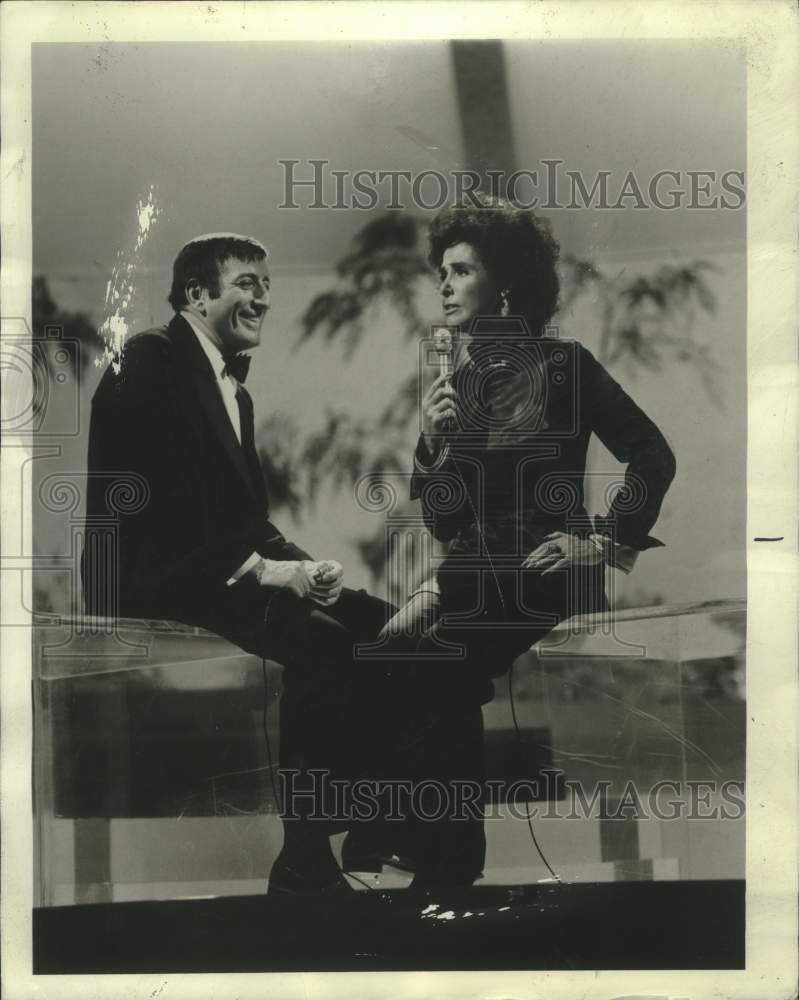 1972 Press Photo American Singers in &quot;Tony and Lena&quot; - lrx05794- Historic Images