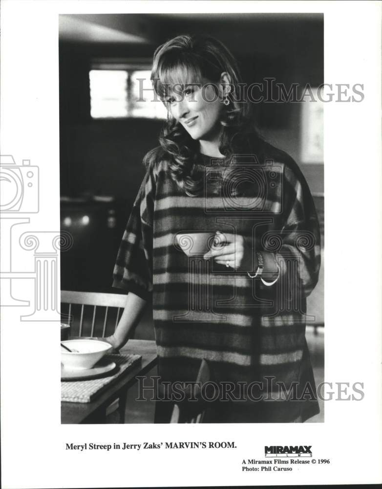 1996 Press Photo Meryl Streep in Jerry Zaks &quot;Marvin&#39;s Room&quot; - lrx07442- Historic Images