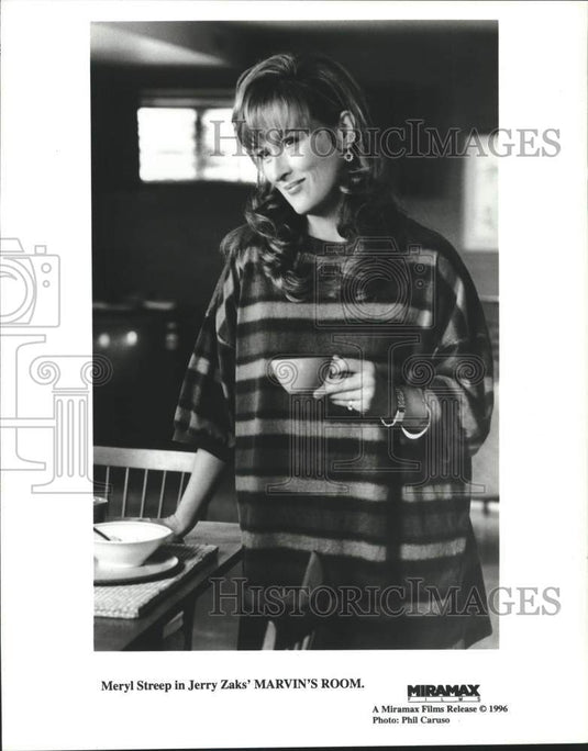 1996 Press Photo Meryl Streep in Jerry Zaks "Marvin's Room" - lrx07442- Historic Images